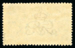Stamp of Great Britain » King George V » 1913-19 Seahorse Issues 1915 De La Rue 10/- deep blue, fine mint NH.