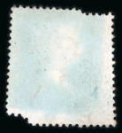 Stamp of Great Britain » 1854-70 Perforated Line Engraved 1854-70 2d. blue, Pl. 7, TA, marginal example from the lower left corner of the sheet neatly cancelled and showing large mis perforation