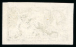 Stamp of Great Britain » King George V » 1913-19 Seahorse Issues 1913 Waterlow 2s6d imperf. colour trial in black on thin wove paper