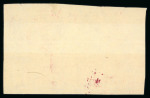 Stamp of Great Britain » King George V » 1913-19 Seahorse Issues 1913 Waterlow 5/- plate proof block of four in carmine