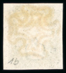 Stamp of Great Britain » 1840 1d Black and 1d Red plates 1a to 11 1840 1d. black, Pl. 1b, NH, a superb example with record margins all round