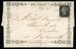 Stamp of Great Britain » 1840 1d Black and 1d Red plates 1a to 11 1841 (May 21) Post Magazine entire (no.8, Sep 12) sent from Angel Brewery in London to Portsmouth