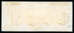 Stamp of Great Britain » 1840 1d Black and 1d Red plates 1a to 11 1840 1d. black Pl. 8, OI-OL, a truly stunning strip of four tied to piece by superb strikes of the red Maltese Cross