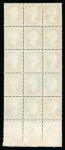 Stamp of Great Britain » 1854-70 Perforated Line Engraved 1854-70 2d blue pl.6 PF-TH mint block of 15 from the foot of the sheet