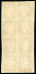 Stamp of Great Britain » 1840 1d Black and 1d Red plates 1a to 11 1840 1d black pl.3 QB/TC mint block of eight, the largest multiple of plate 3 in private hands