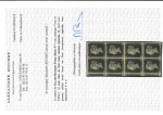 Stamp of Great Britain » 1840 1d Black and 1d Red plates 1a to 11 1840 1d black pl.3 QB/TC mint block of eight, the largest multiple of plate 3 in private hands