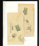 Stamp of Indian States » Bhopal Officials: 1936-49 issue group with unused and used singles, multiples, three covers
