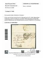 Stamp of France » Guerre de 1870-1871 1870, Lettre datée du lundi 7 novembre et transportée