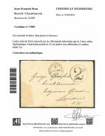 Stamp of France » Guerre de 1870-1871 1870, Lettre datée du 14 novembre de Albert Lee Ward,