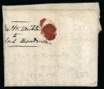 Stamp of Great Britain » Postal History » Pre-Adhesive & Stampless 1642ca. Civil war entire to Viscount Mandeville in London from Walter Strickland, parliamentary agent in Holland