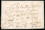 Stamp of Ireland » Pre-Stamp Postal History » Early Period - 1657-1784 1679 (September 30th) Entire letter sent from Enniskillen