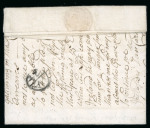 Stamp of Ireland » Pre-Stamp Postal History » Early Period - 1657-1784 1692 (May 17) Entire letter written locally in Dublin to Lismore rated "4" with a "MA/24" Dublin Bishop