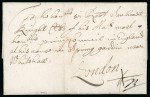 Stamp of Ireland » Pre-Stamp Postal History » Early Period - 1657-1784 1677 (June 5th) Entire letter from Dublin signed off by the inspector "TB" and sent free of charge as official mail