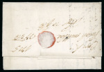 Stamp of Ireland » Pre-Stamp Postal History » Early Period - 1657-1784 1715 (October 23rd) Entire letter from Cork to Antwerp showing a superb straight line "CORK" in black