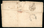 Stamp of Ireland » Pre-Stamp Postal History » Early Period - 1657-1784 1796 (May 2nd) Folded Seaman's entire from Belfast to a serving mariner on board HMS "Regular"