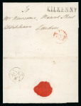 Stamp of Ireland » Pre-Stamp Postal History » Early Period - 1657-1784 1778 (October 12th) Entire letter showing a circular "FREE" in red, a large "KILKENNY" town name stamp