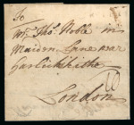 Stamp of Ireland » Pre-Stamp Postal History » Early Period - 1657-1784 1726-27 (March 2nd) Entire letter from Kilkenny to