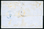 Stamp of Romania » Austrian Levant Post Offices » D.D.S.G. Post Offices 1866 10(kr) lilac, type I, perf. 9 1/2, tied blue "AGENZIE/D.D.S.G/T.MAGURELLE"