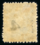 Stamp of Turks and Caicos Islands 1881 "4" on 6d. black, type 29 surcharge, a fine example