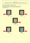 Stamp of Ireland » Essays & Proofs (E1-E167) 1922, Hely - Lithographed in monocolour: A selection