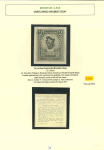 Stamp of Ireland » Essays & Proofs (E1-E167) 1922, De La Rue: Photographic essay neatly mounted