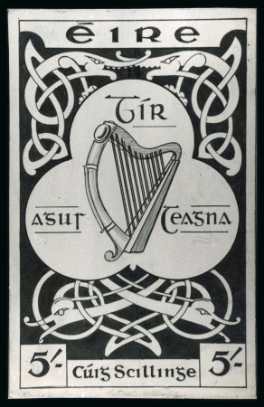 Stamp of Ireland » Essays & Proofs (E1-E167) 1937, J.J.O'Reilly of Westmoreland Street: High-value