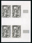 Stamp of Colonies françaises » Monaco 1972, Albert Dürer au lieu d’Albert Durecht, bloc de