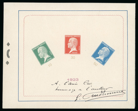 Stamp of France » Émissions à partir de 1900 1923-1926, Épreuve collective au type Pasteur avec