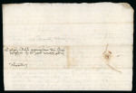 Stamp of Egypt » Early Letters 1419 Small neat entire from Damieta to Alexandria, a rare early letter sent through the Venetian mail.
