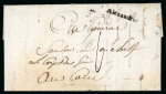 Stamp of Egypt » Napoleonic Campaign 1800 (20 Fructidor An 8) Folded entire bearing clear straight line "Alexandrie" (Smith Type II)