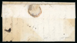 Stamp of Egypt » Napoleonic Campaign 1800 (20 Fructidor An 8) Folded entire bearing clear straight line "Alexandrie" (Smith Type II)