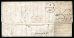 Stamp of Egypt » Napoleonic Campaign 1801 (6.8) Folded entire from written on board His Majesty's Ship Europa, Egypt, sent to Scotland