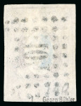Stamp of Russia 1857 10k brown and blue, extremely fine copy with fine even margins, struck 104