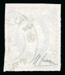 Stamp of Romania » King Carol 1871 - "With Beard" Imperforate 1871 10b, type II, ultramarine and the rare Prussian blue, two very fine examples