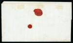 Stamp of Egypt » Posta Europea Two entires with type II black "AGENZIA DELLA POSTA EUROPEA / CAIRO" oval datestamps