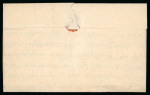 Stamp of Egypt » Posta Europea Two entires with Type II black "DIREZIONE DELLA POSTA EUROPEA / ALESSANDRIA D'EGITTO" oval ds