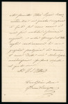 Stamp of Egypt » Posta Europea 1864 (18.8) Letter  written on printed stationery "Administrazione della Posta Europea / EGITTO / Direzione / Direzione Generale"