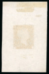 Stamp of Great Britain » Line Engraved Essays, Plate Proofs, Colour Trials and Reprints Late Impression of 1d die II proof in black on unwatermarked wove paper