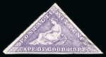 Stamp of South Africa » Cape of Good Hope 1863-64 6d bright mauve, used, three large margins,