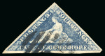 Stamp of South Africa » Cape of Good Hope 1863-64 De La Rue 4d slate-blue, used