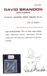 Stamp of South Africa » Cape of Good Hope 1853 4d blue, on slightly blued paper, unused pair with part original gum