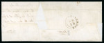 Stamp of Great Britain » 1840 1d Black and 1d Red plates 1a to 11 1840 (Aug 30) entire letter to Cranbrook in Maidstone, bearing a superb block of eight 1840 1d intense black pl.2