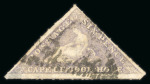Stamp of South Africa » Cape of Good Hope 1855-63 Perkins Bacon 6d rose-lilac, unofficially rouletted, used