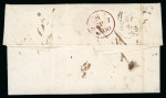 Stamp of Ireland » Pre-Stamp Postal History » Early Period - 1657-1784 1800 (August 31st) Folded entire showing a large London 2-line "S/IRELAND" in red