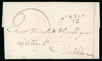 Stamp of Ireland » Pre-Stamp Postal History » Independant Post Office Period - 1784-1831 1809 (June 3th) Folded entire from Kilkenny to Dublin