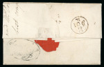 Stamp of Ireland » Pre-Stamp Postal History » Independant Post Office Period - 1784-1831 1820 (January 21st) Folded entire sent from Drogheda