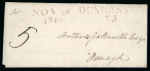 Stamp of Ireland » Pre-Stamp Postal History » Independant Post Office Period - 1784-1831 1810 (November 28th) Small folded entire from Dungannon