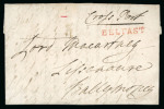 Stamp of Ireland » Pre-Stamp Postal History » Independant Post Office Period - 1784-1831 1790 (September 20th) Folded entire from Belfast endorsed with manuscript "Crofs Post"