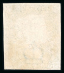 Stamp of Great Britain » 1840 1d Black and 1d Red plates 1a to 11 1d intense black pl.1b ND with 4 margins and red MC