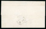 Stamp of Ireland » Pre-Stamp Postal History » Unified Post Period - 1827-1839 1836 (November 26th Folded turned letter sheet showing a clear crisp fancy framed "PAID - at - DUNGANNON" hs